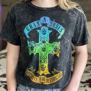 GUNS N ROSES mineral wash t-shirt